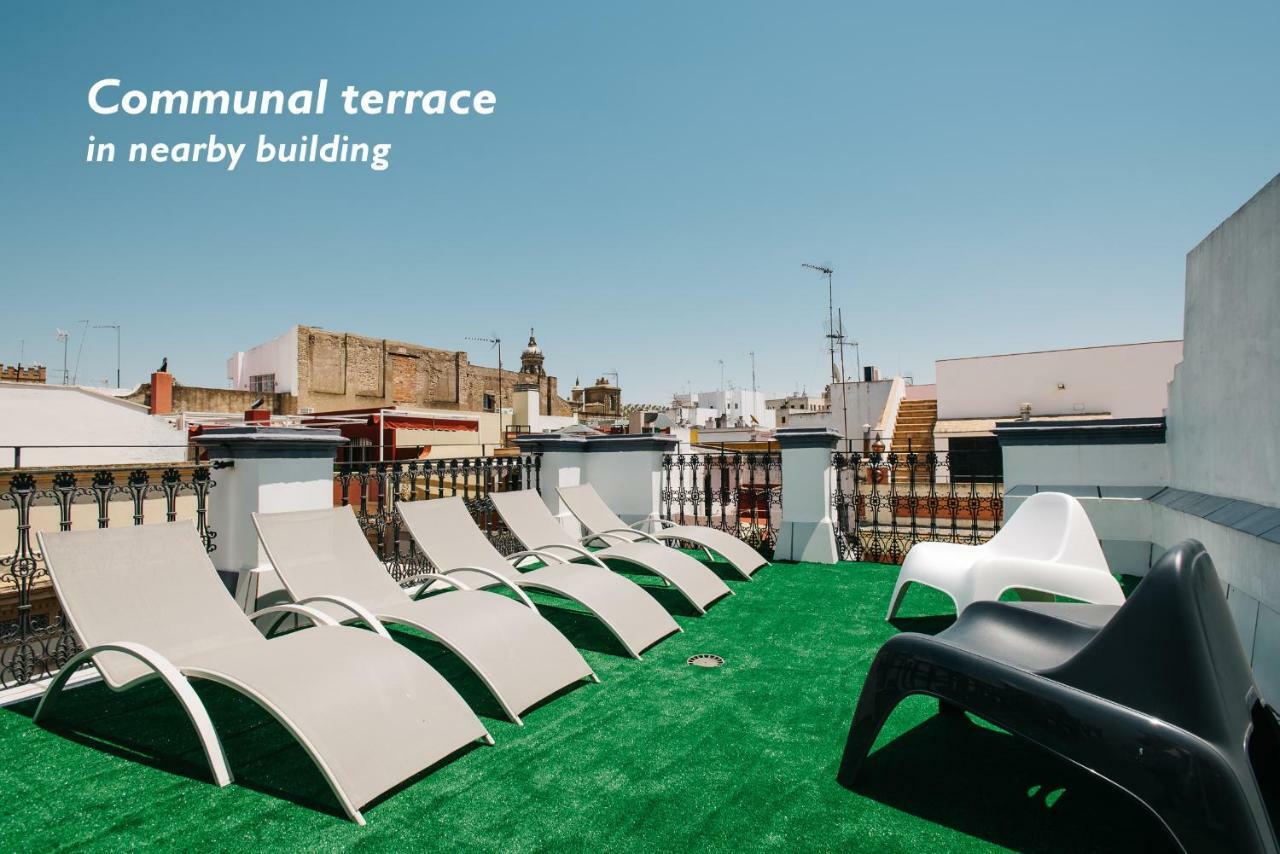 Hostly Acetres 1B-2B Center-Fibre-Conmunal Terrace-Parking Optional 세비야 외부 사진